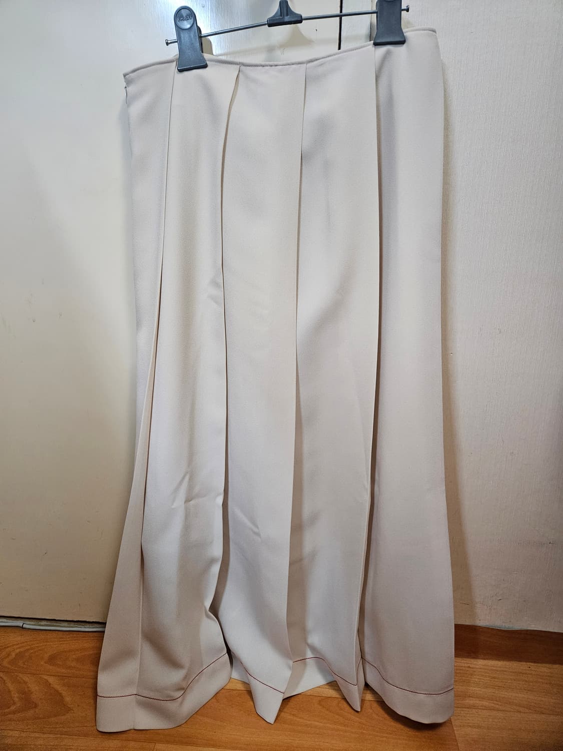 M) 렉토 RECTO 플리츠 롱 스커트 상품이미지1