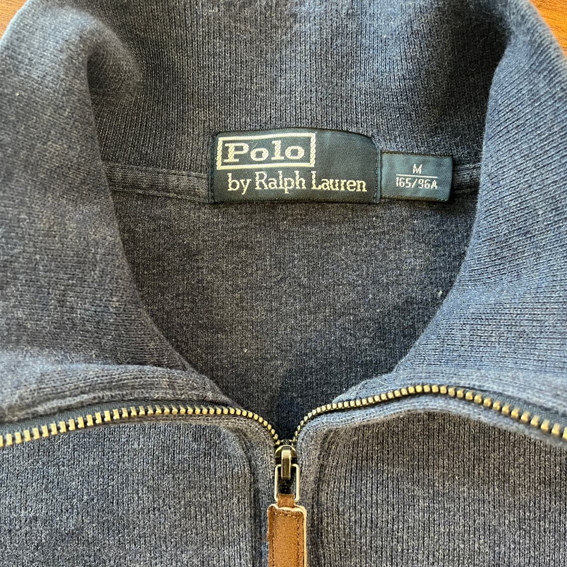 Polo 반집업 니트 상품이미지5