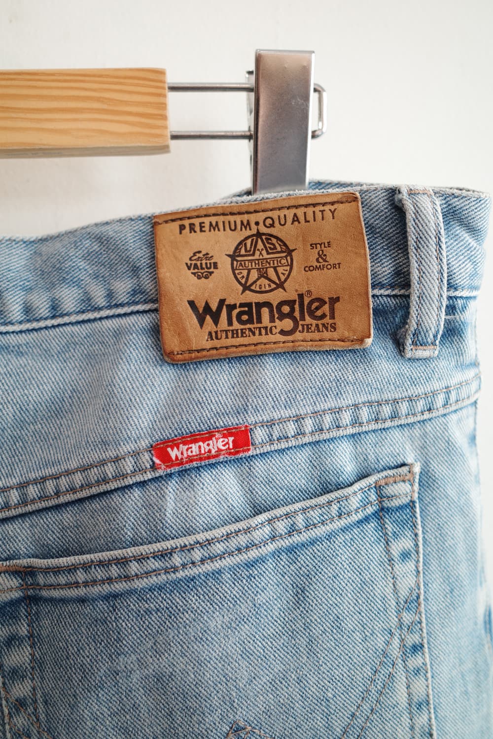 Wrangler 랭글러 연청 데님팬츠 (34인치) 상품이미지6