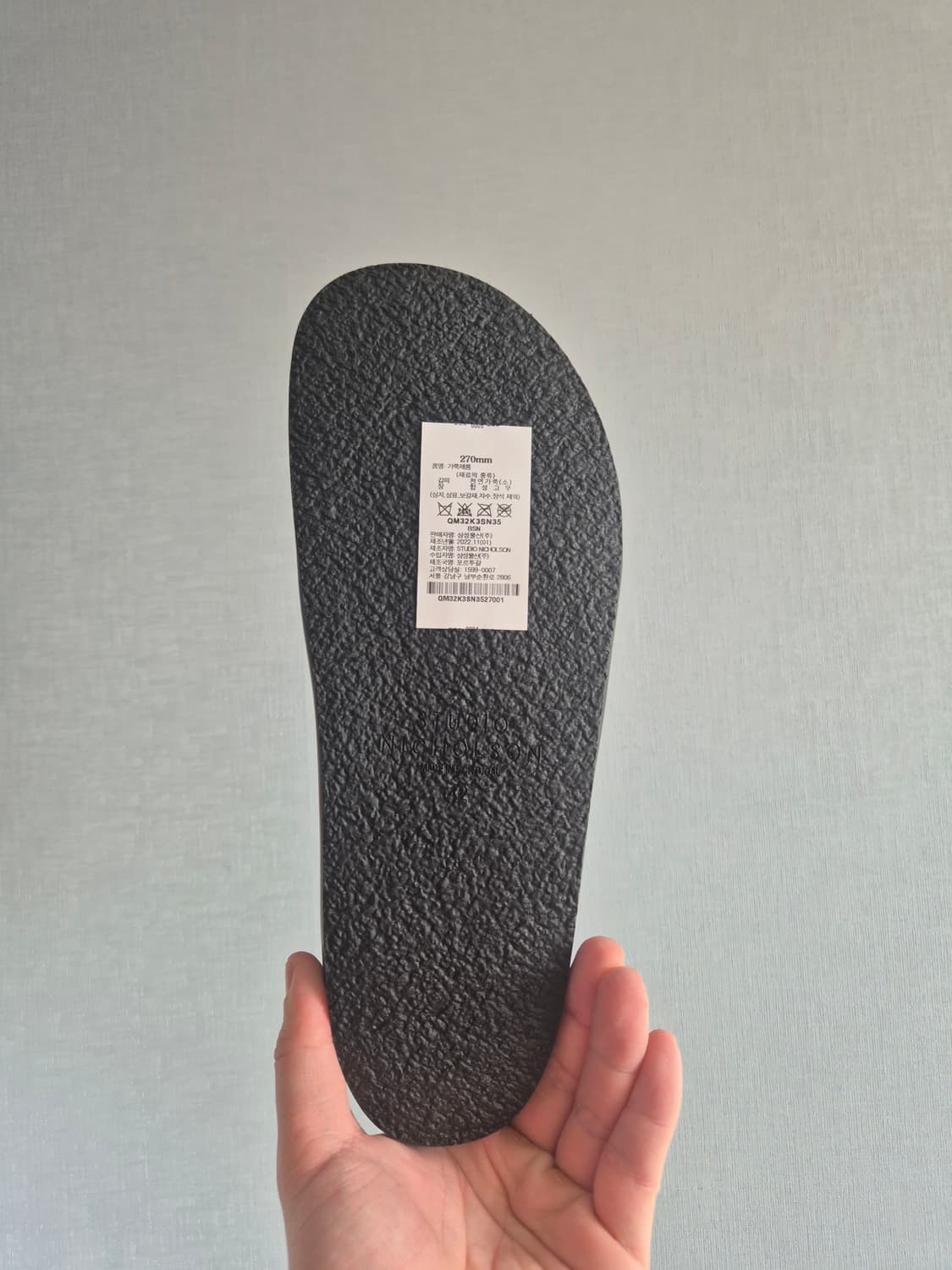 [새상품/42] 스튜디오니콜슨 웨어링 클로그 블랙 상품이미지4