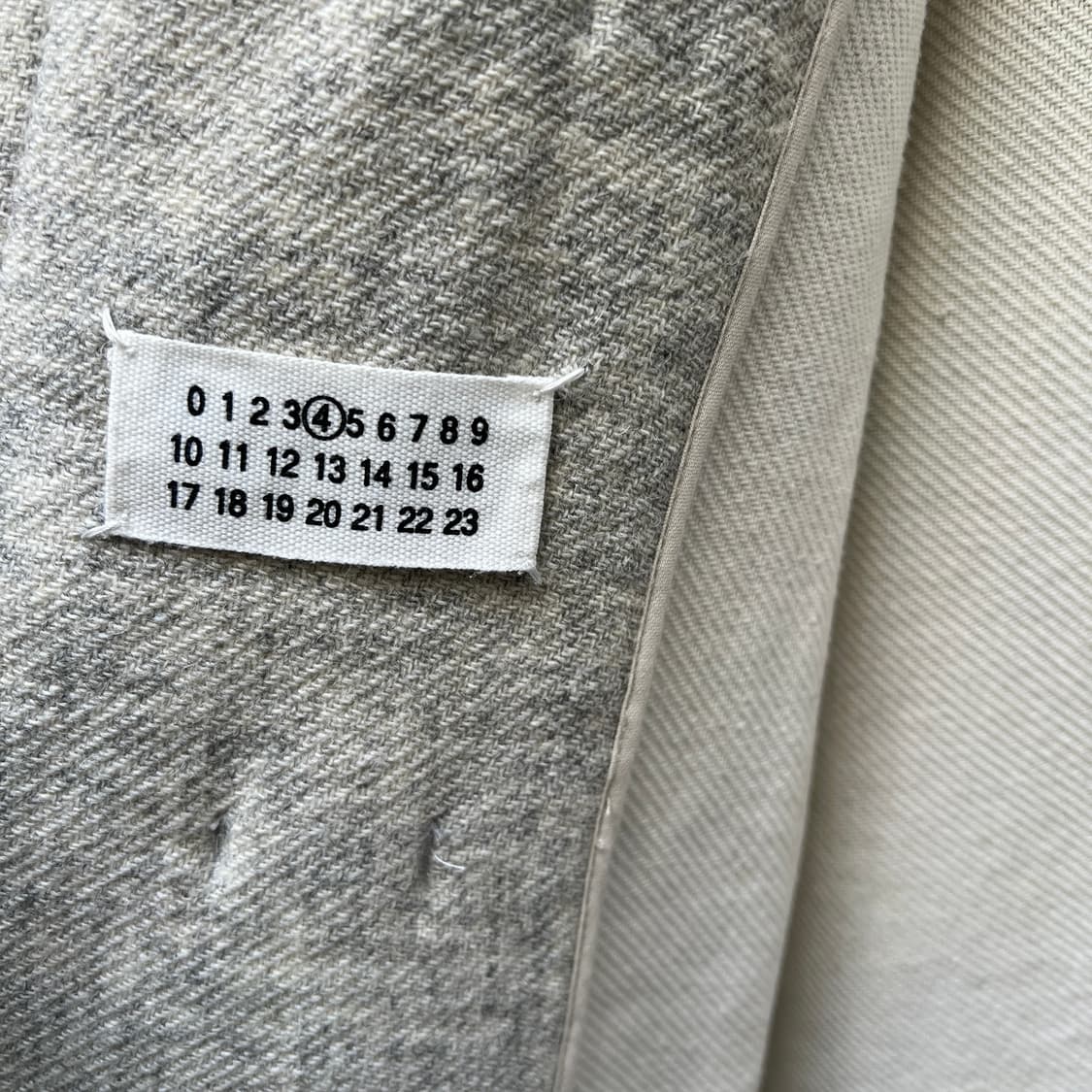 Maison Margiela 트위드 바라클라바 더플코트 상품이미지6