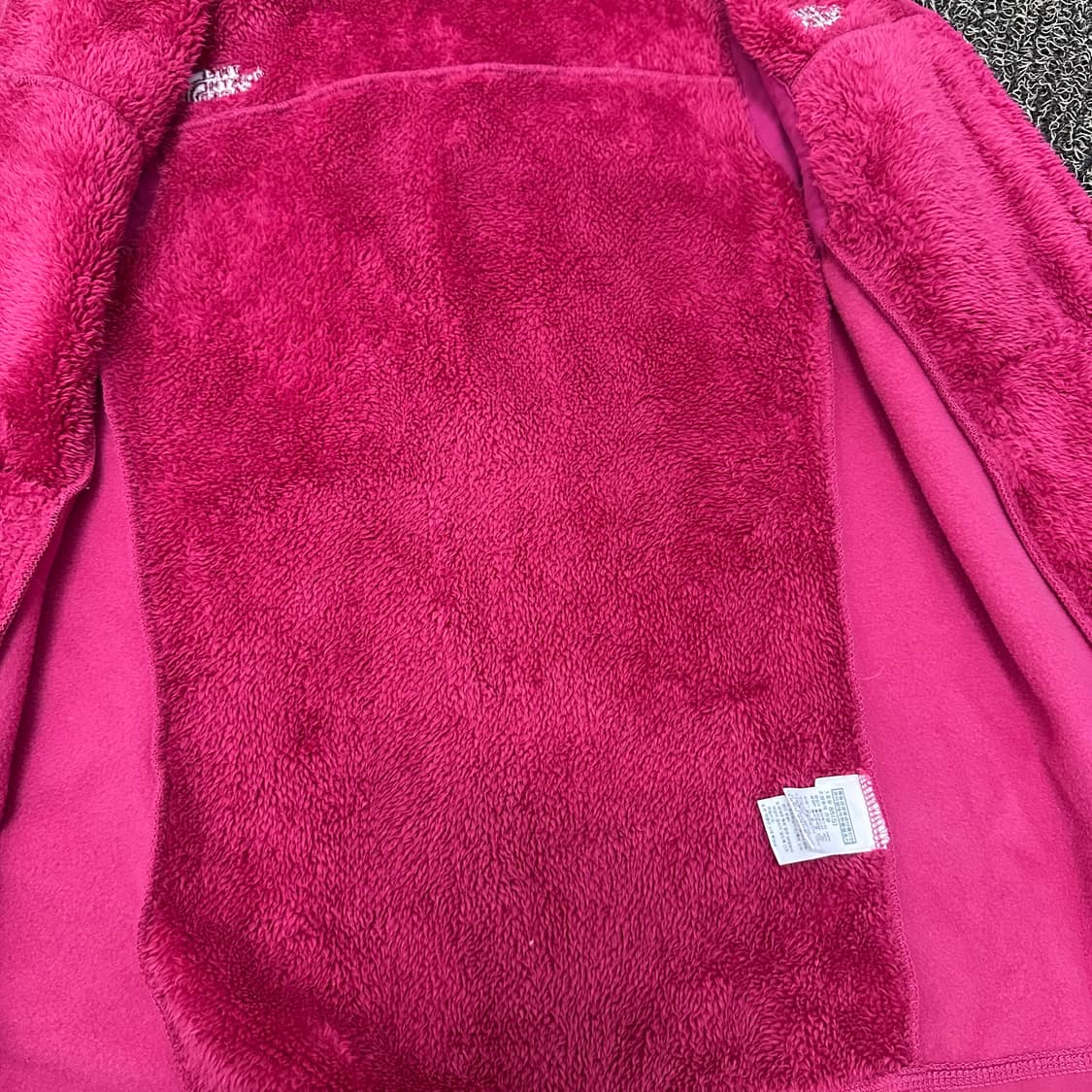 노스페이스 여성 기모 털 등산복 조끼 집업 자켓 85(S) 상품이미지7