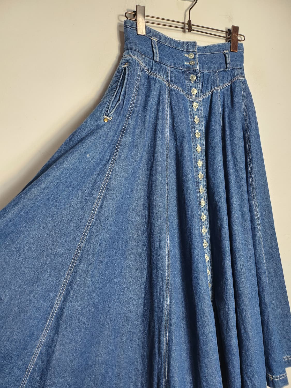 Lois CRAYON 플레어 데님 스커트 상품이미지3