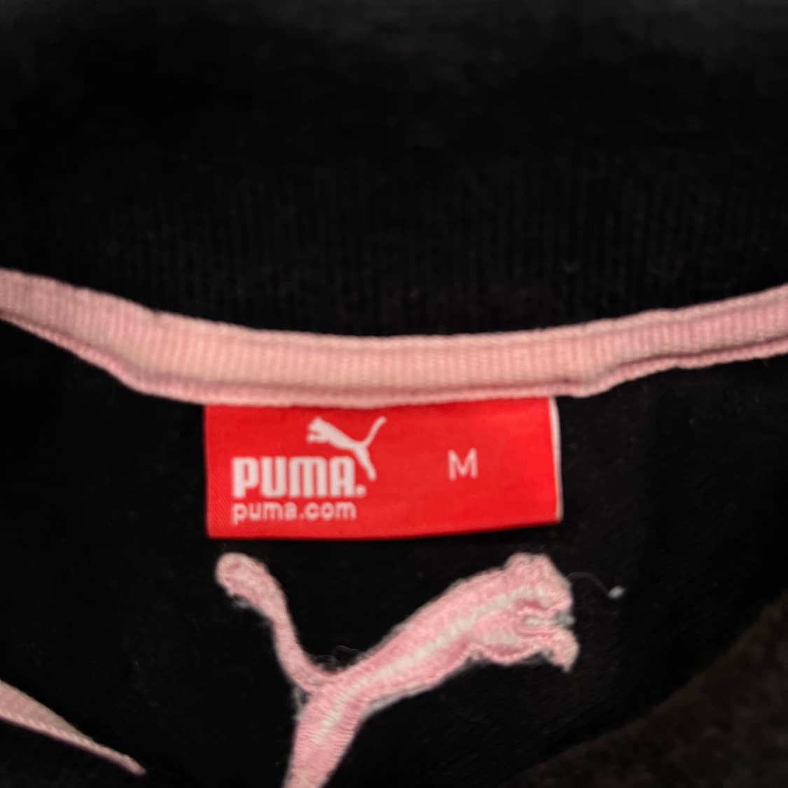 M 푸마 핑크 로고 카라 pk 티셔츠 상품이미지6