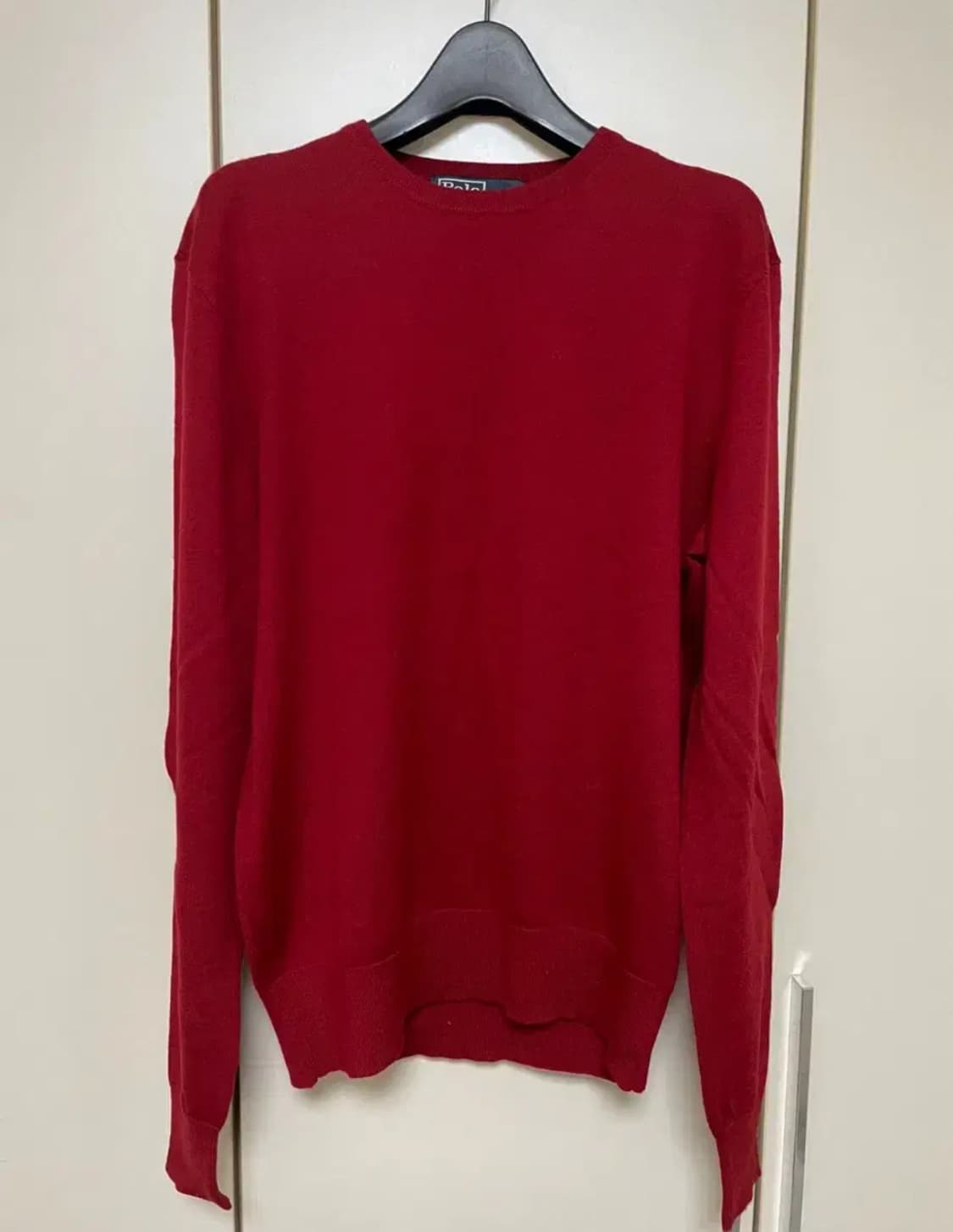 폴로 랄프로렌 빨간색 니트 XS 상품이미지1
