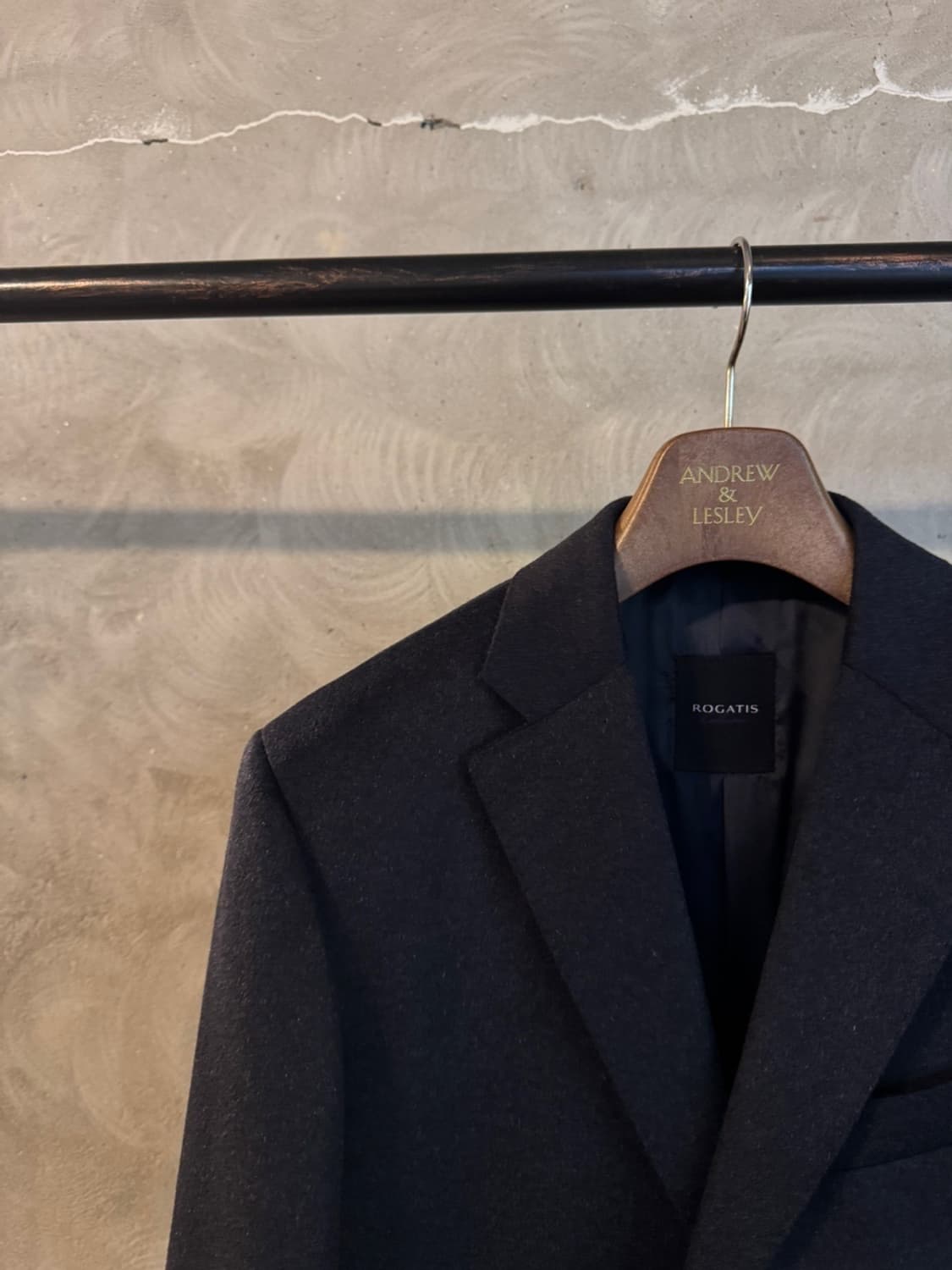 로가디스 컬렉션 캐시미어 체스터필드 코트 100 상품이미지2