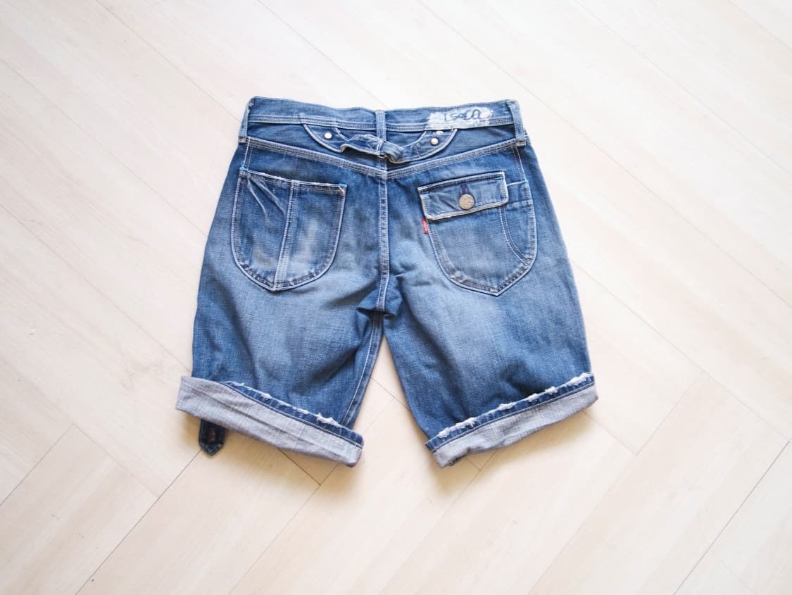 [LEVI’S] rollup button short denim pants 상품이미지2