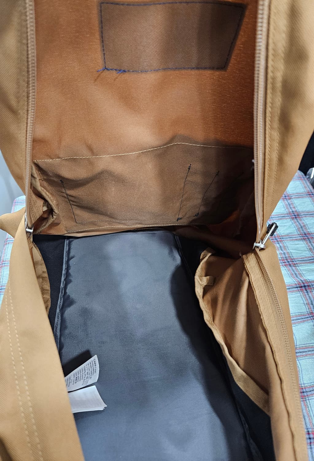 잔스포츠(JANSPORT) 슈퍼브레이크 백팩 브라운베이지  상품이미지4