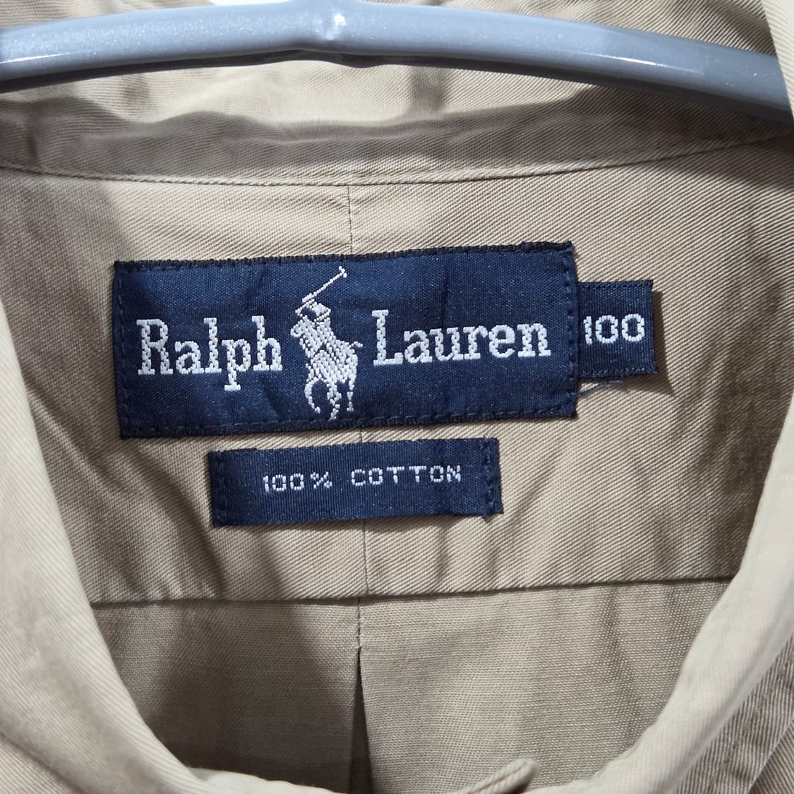 폴로랄프로렌 버튼다운 솔리드 셔츠 100 상품이미지3