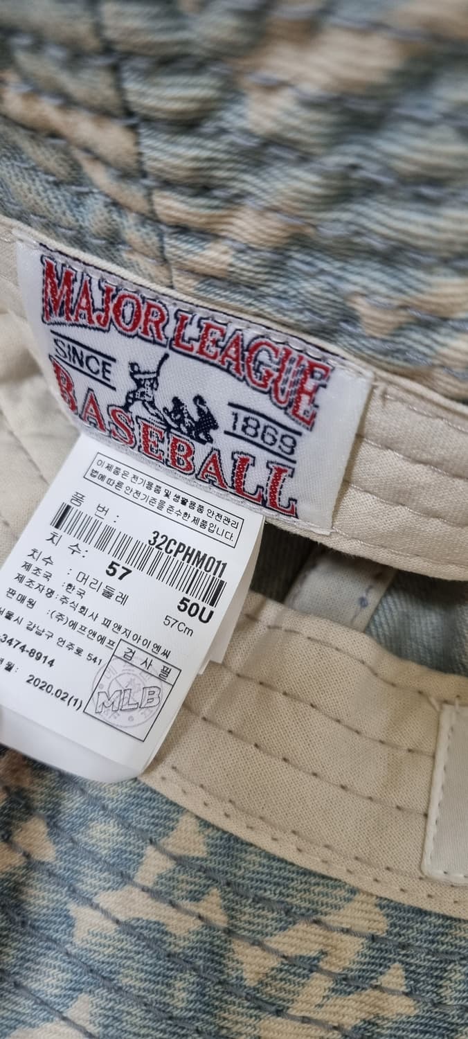 MLB 엠엘비 모노그램 데님 돔햇 57cm _ 여성 상품이미지6