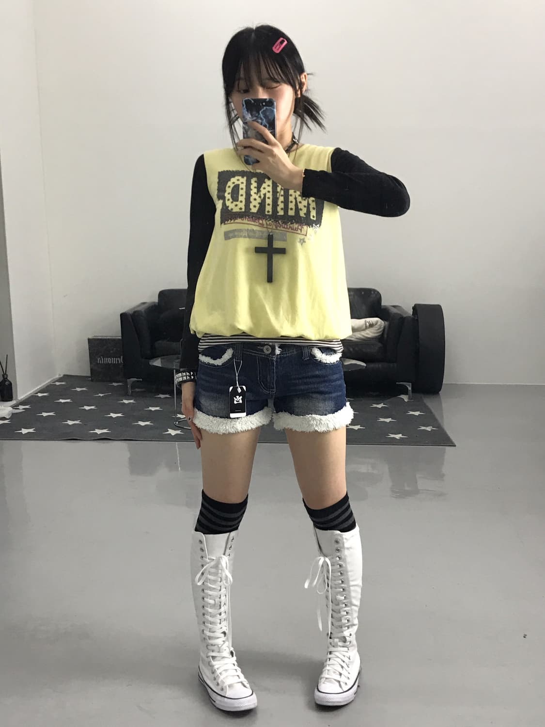 Jpn Y2k Gya-ru Long Sleeve T-Shirts 상품이미지2
