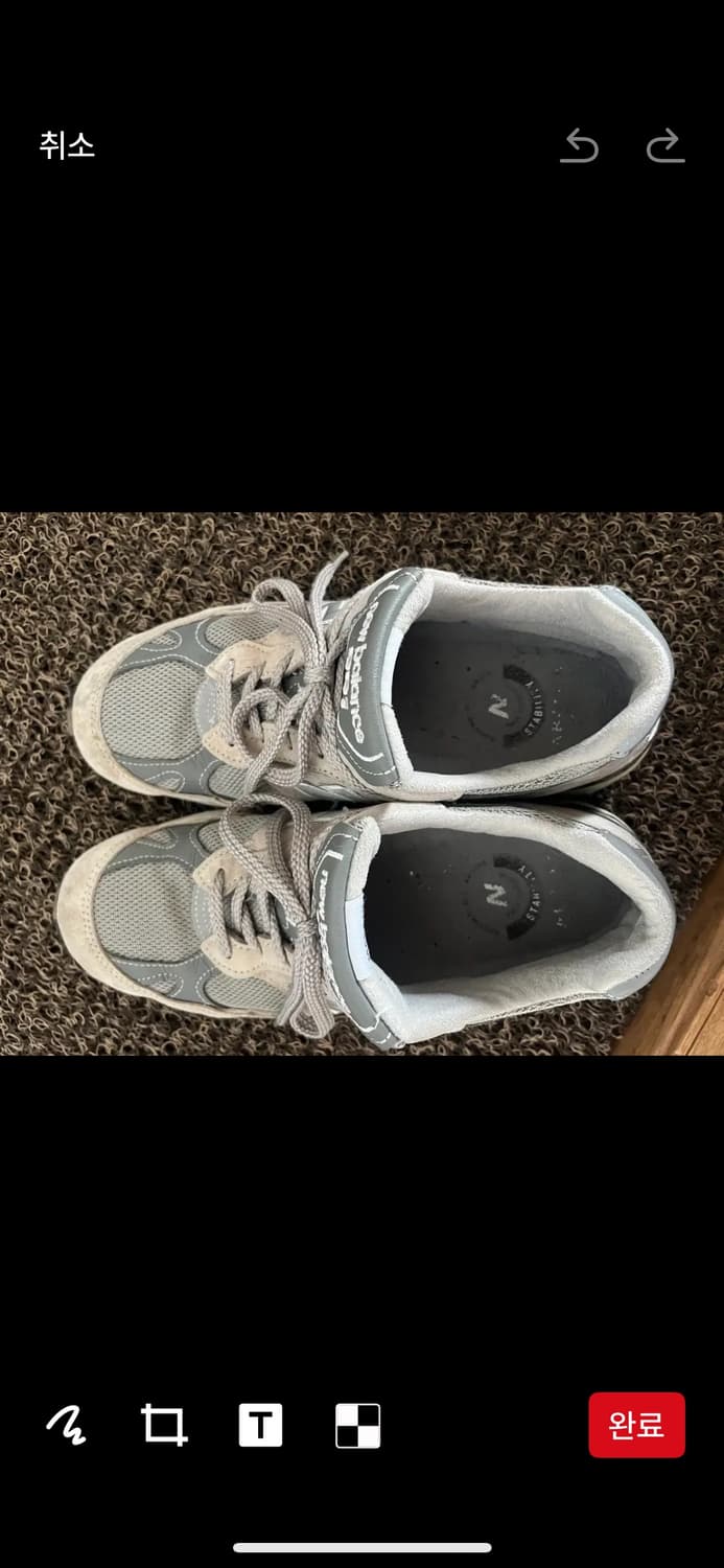 (260) 뉴발란스 991 그레이 상품이미지6