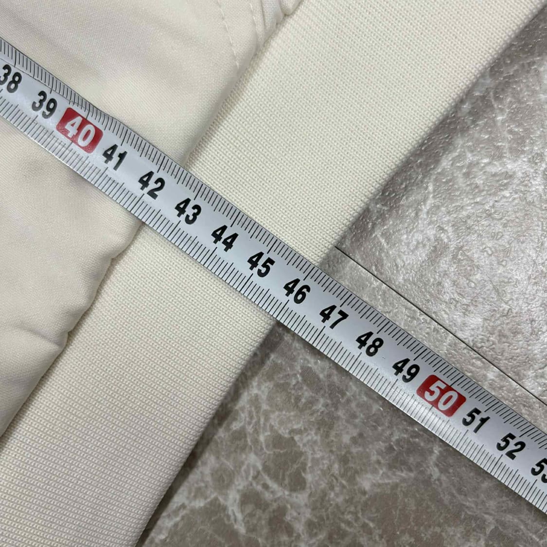 널디 아이보리 세미크롭 걸즈 트랙탑 희귀져지(S) 상품이미지7