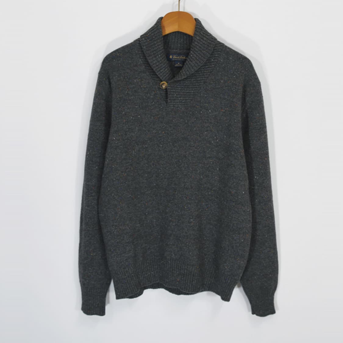 Brooks Brothers 숄카라버튼니트스웨터 상품이미지1