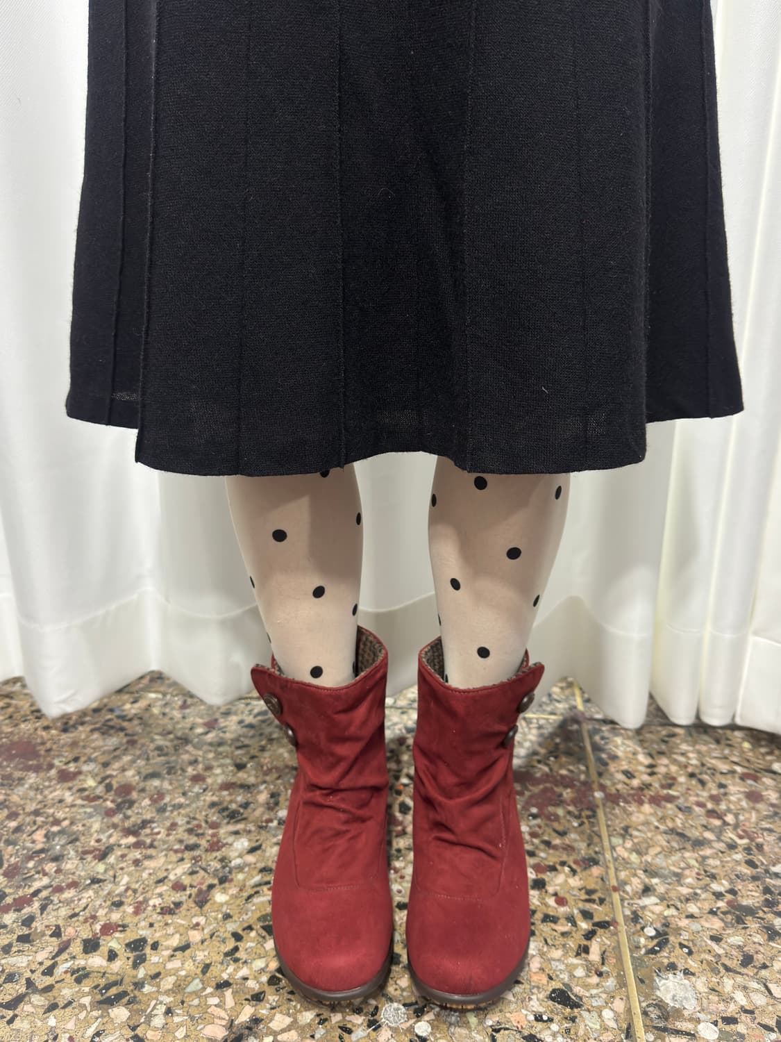 topaz suede button boots 상품이미지2