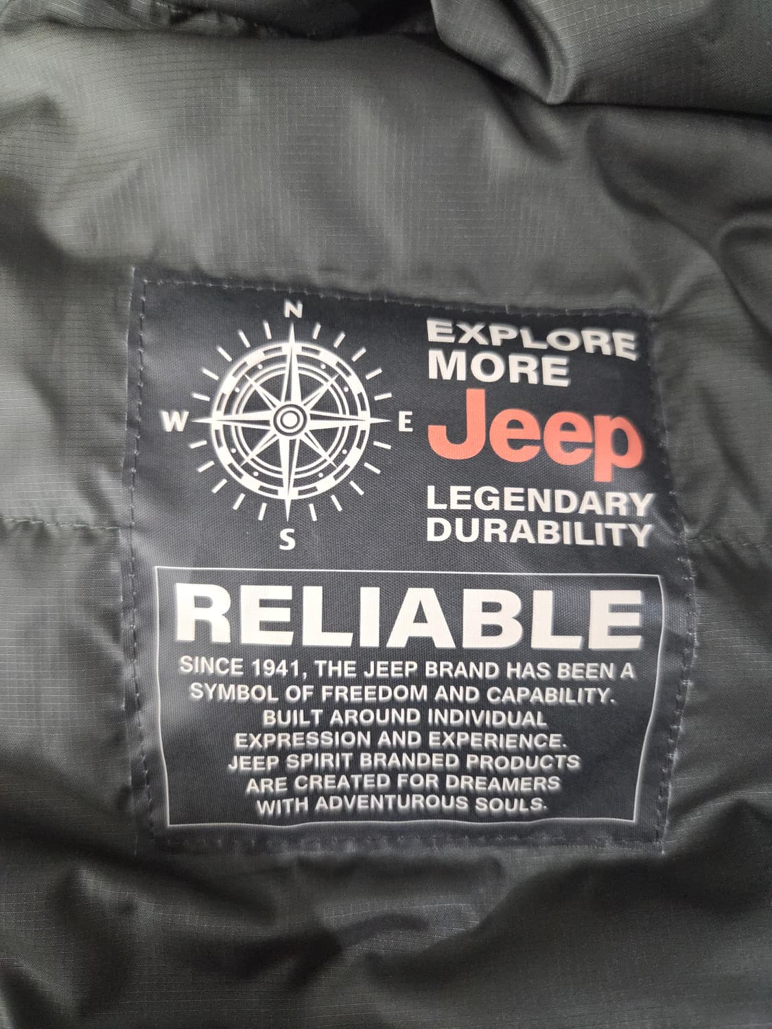 Jeep 지프 1941 덕다운 야상 패딩 점퍼 상품이미지8