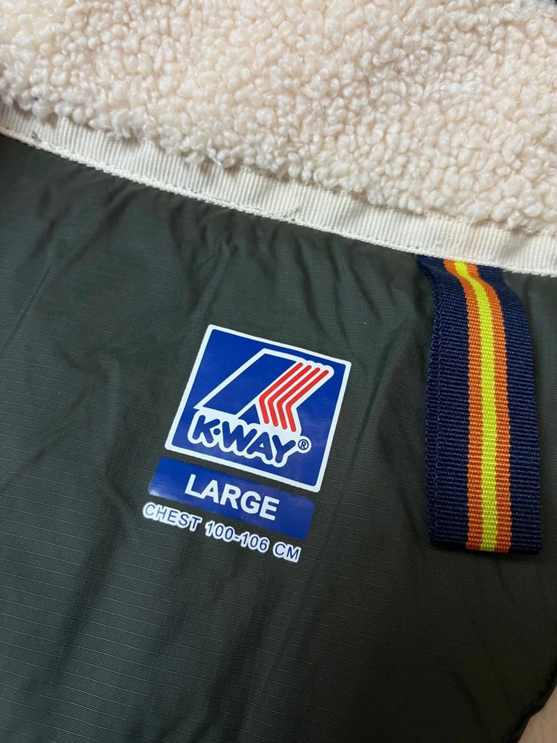 까웨 KWAY 24FW 르브레 네이즈 오르세토 플리스 베스트 PN8439 상품이미지7