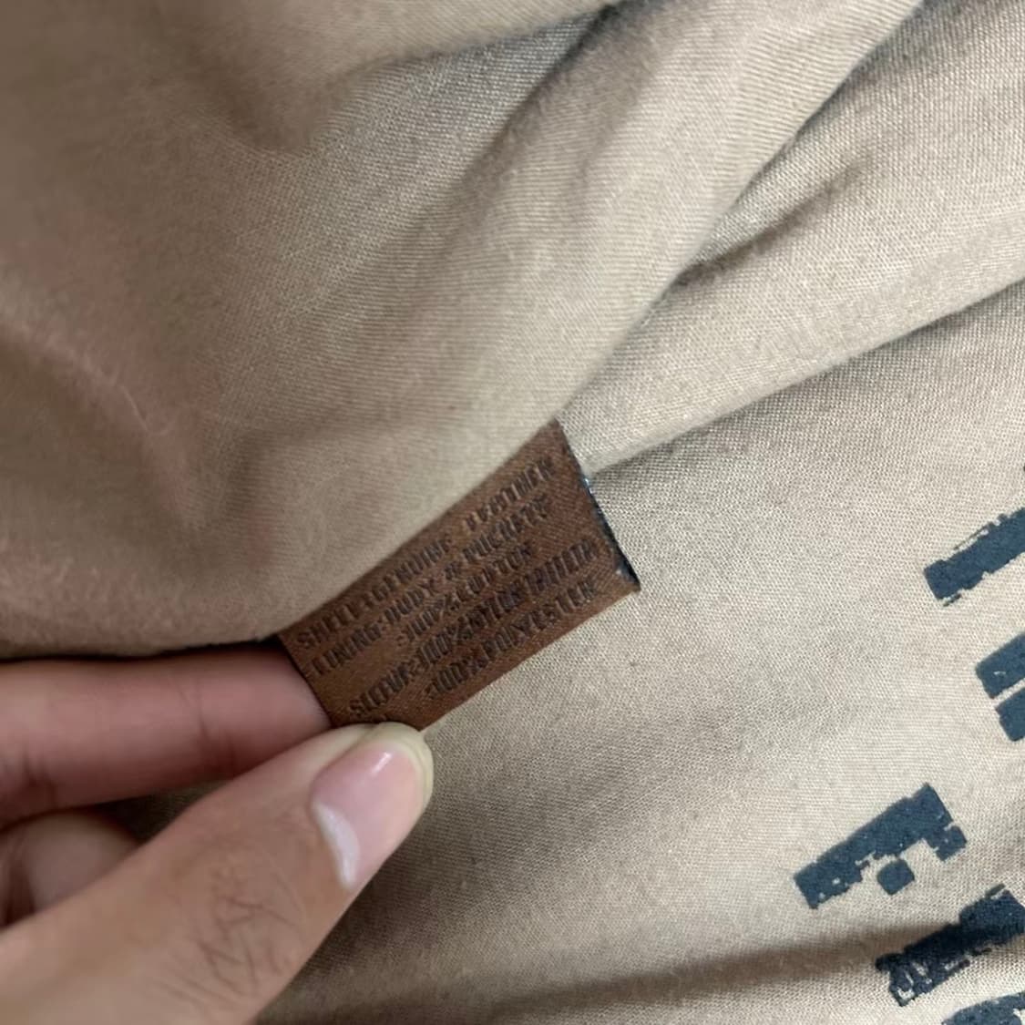 Guess 빈티지 퍼 칼라 워크 레더 자켓 상품이미지4