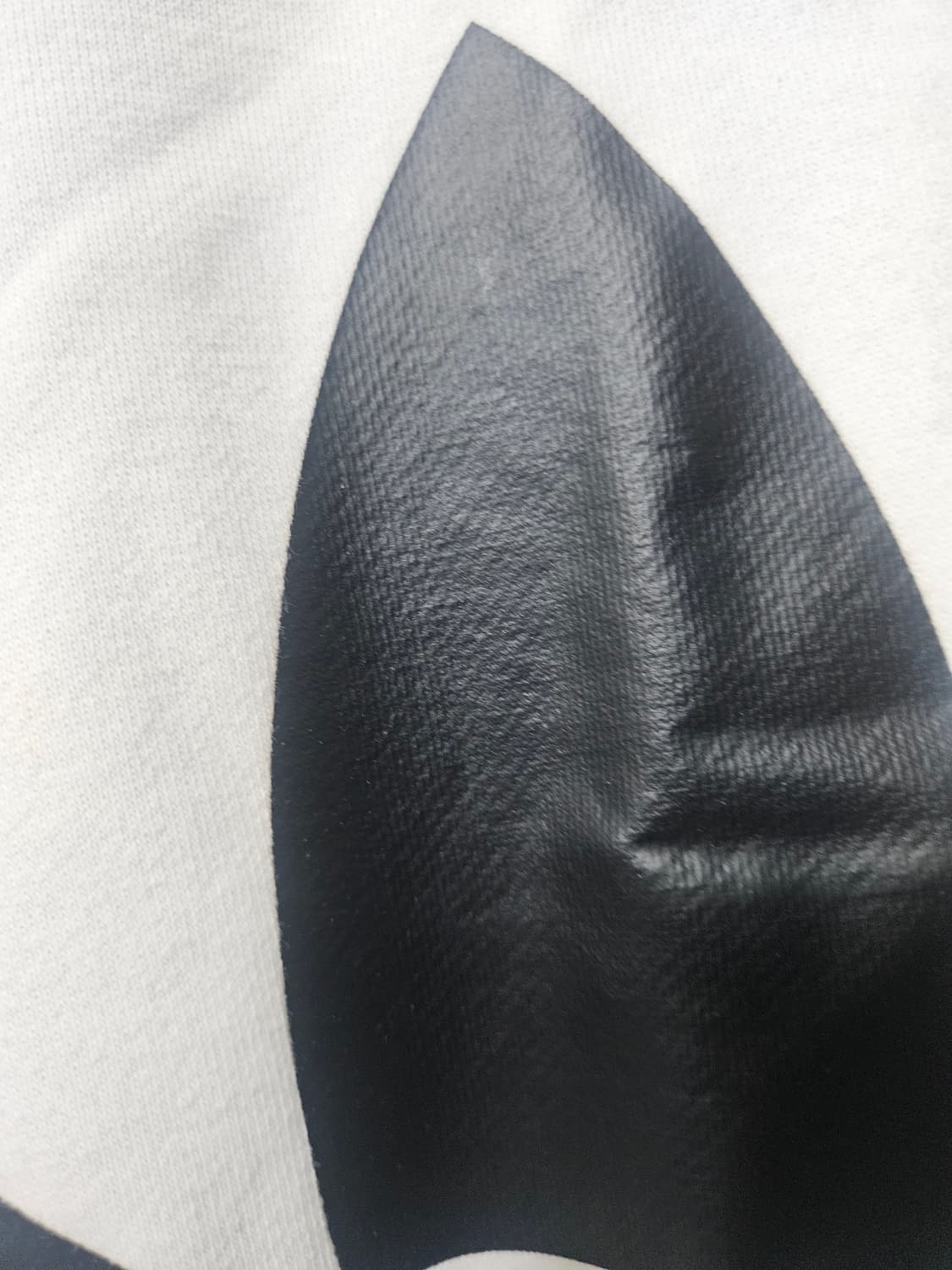 아디다스 트레포일 크롭 맨투맨 화이트 상품이미지6