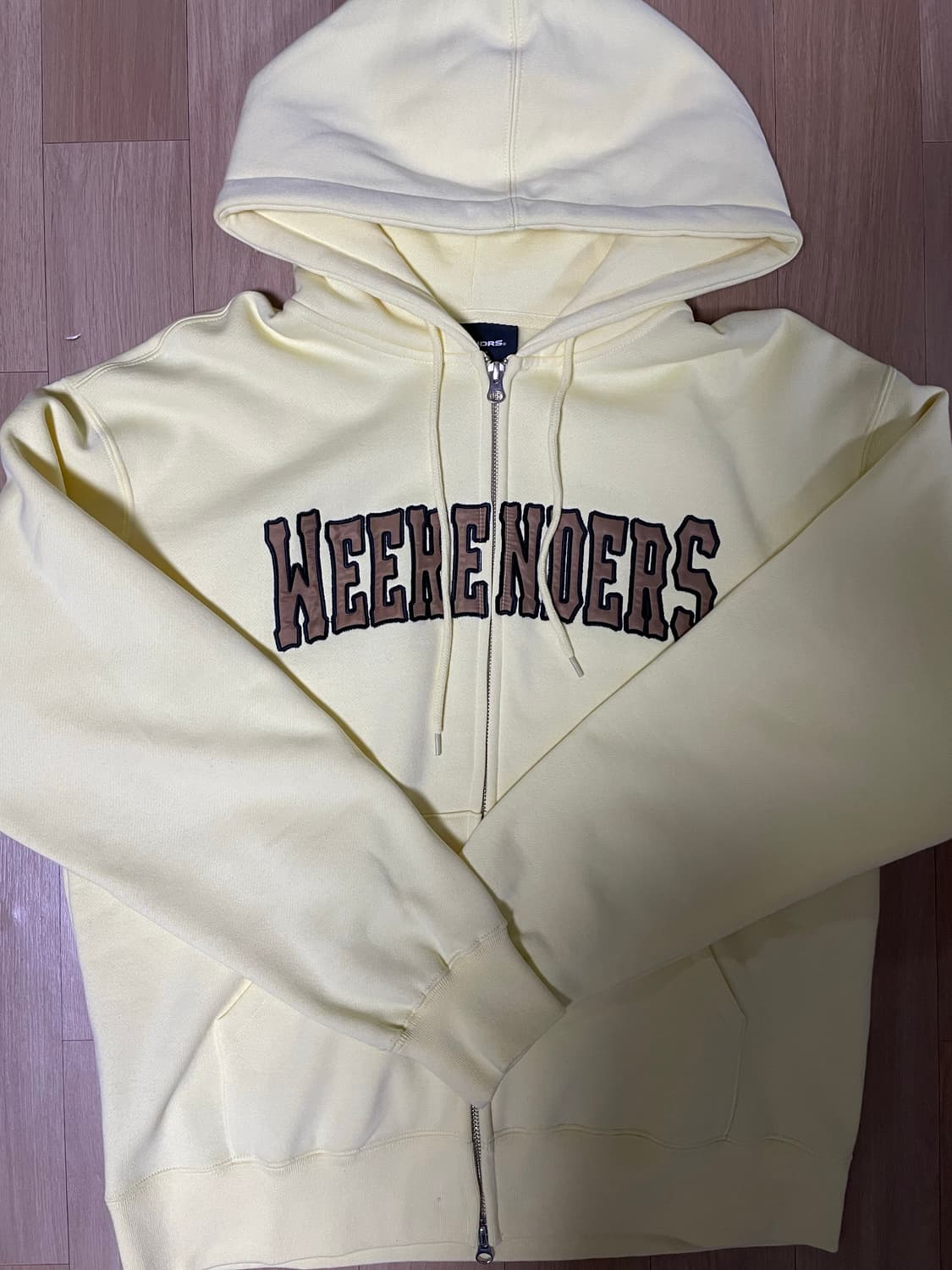 위캔더스 COWBOYS ZIPUP HOODIE (LEMON) 상품이미지3