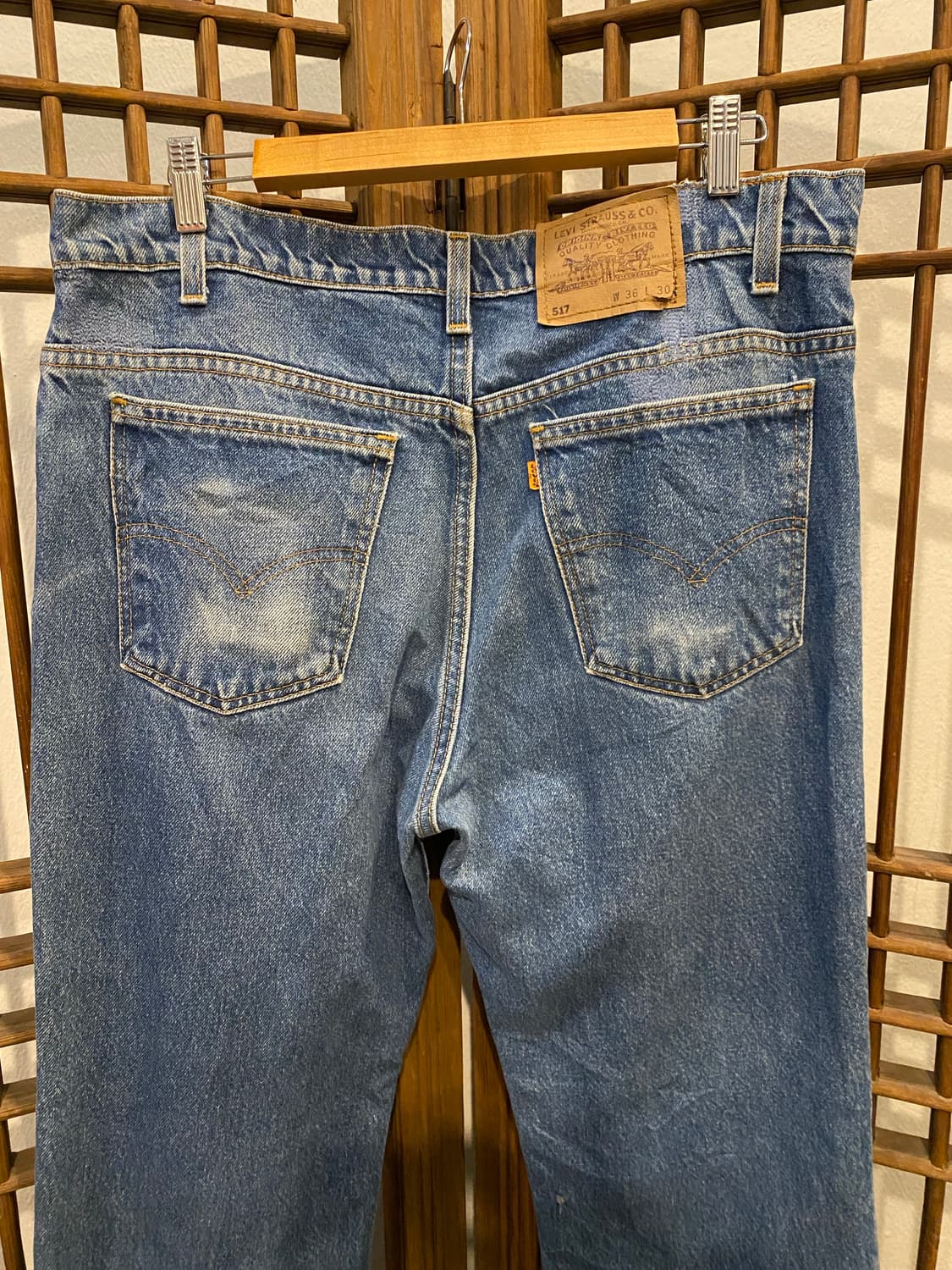 90S LEVI’S 517 USA 오렌지탭 35“ 상품이미지8