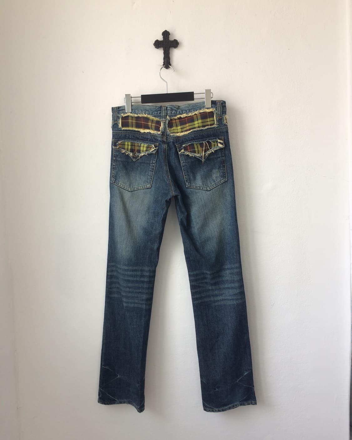 Damage washing denim pants 상품이미지3