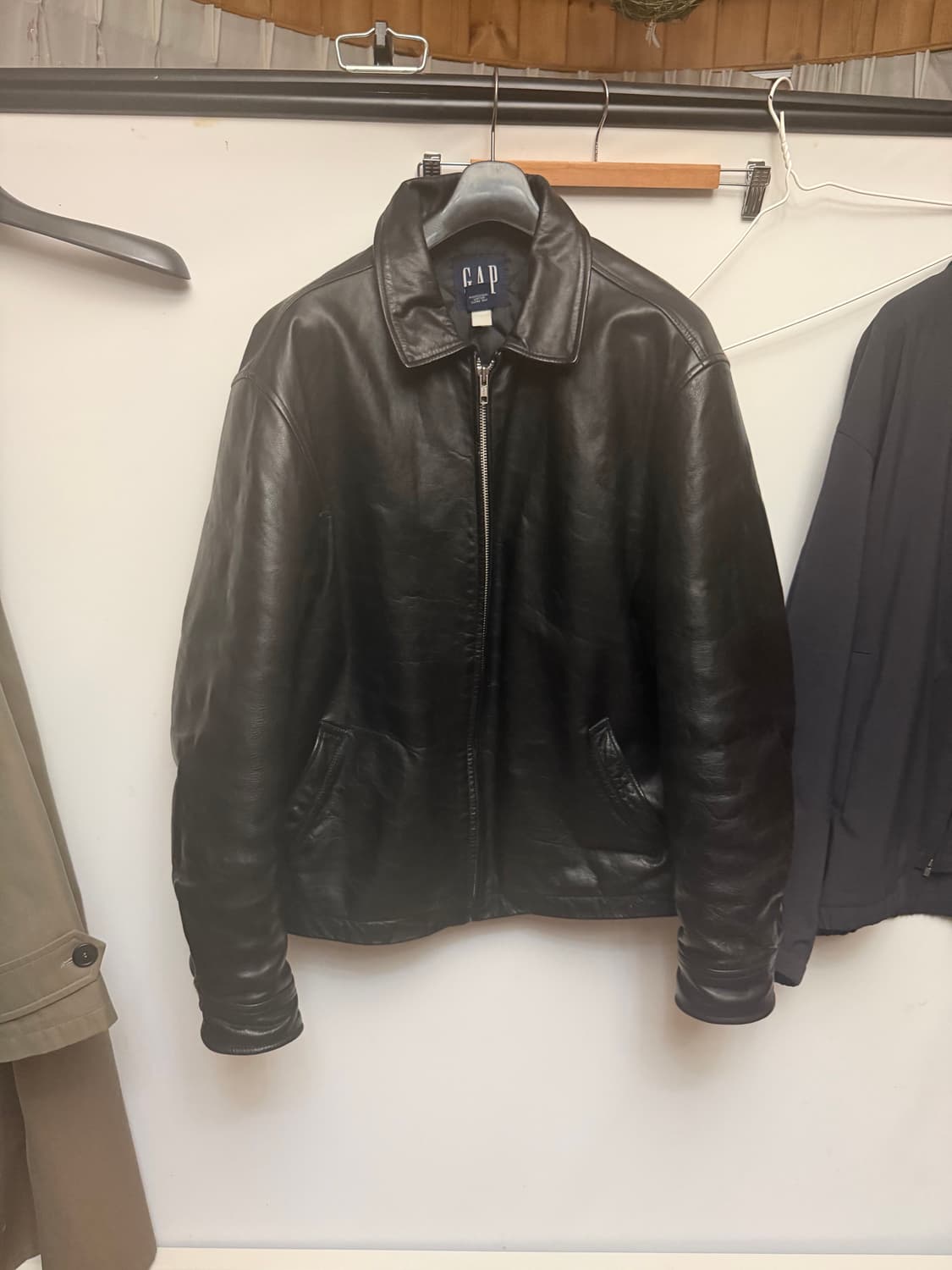 올드갭 레더자켓 상품이미지1