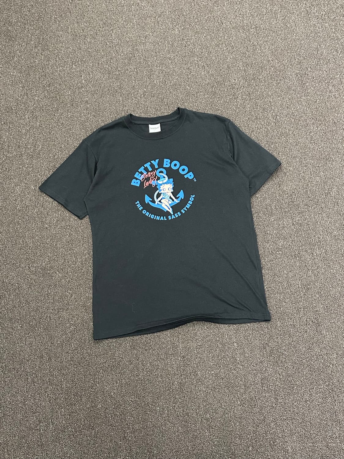 L)Betty boop vintage 여성 프린팅 반팔 상품이미지2