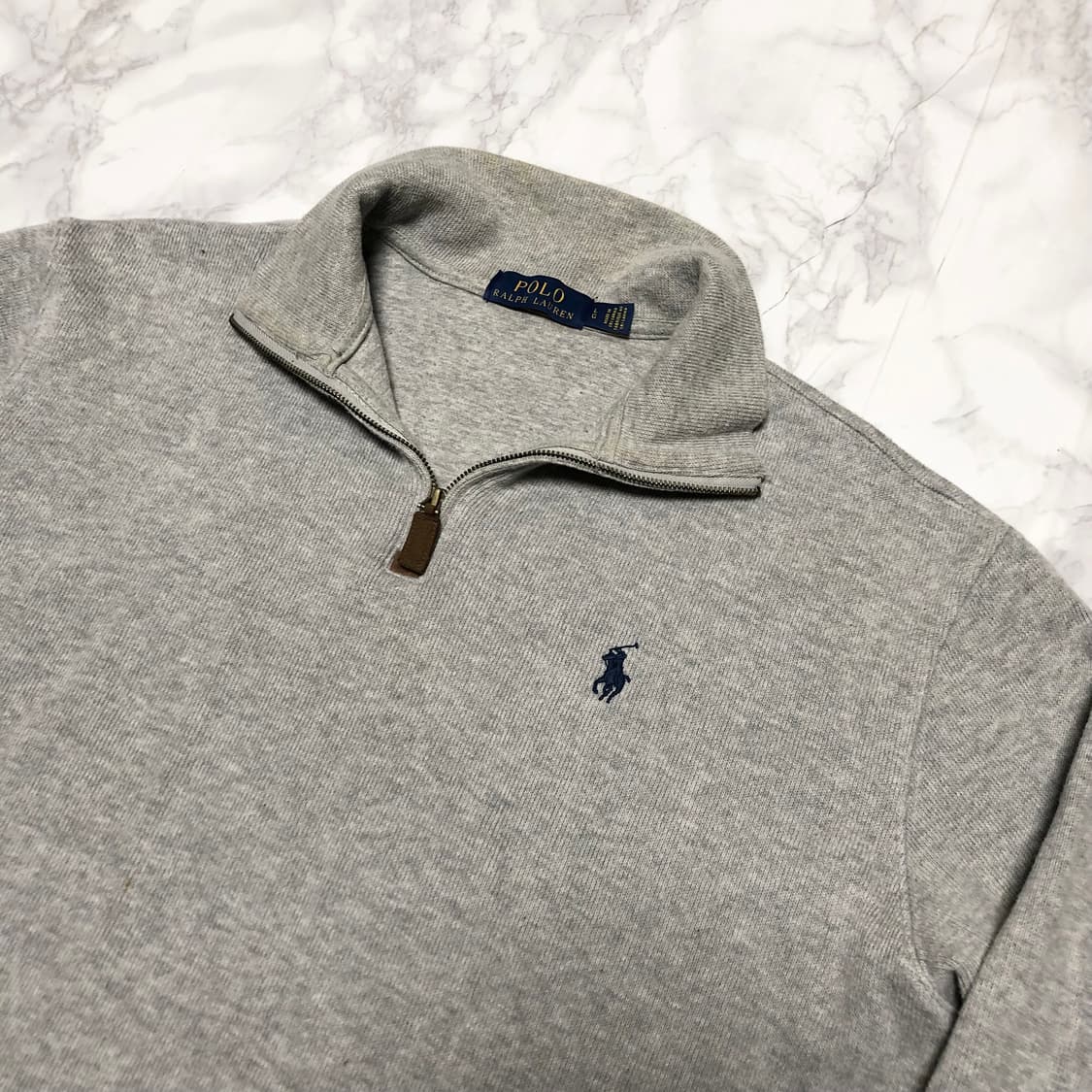 폴로 랄프로렌 반집업 니트 깔끔 상품이미지2