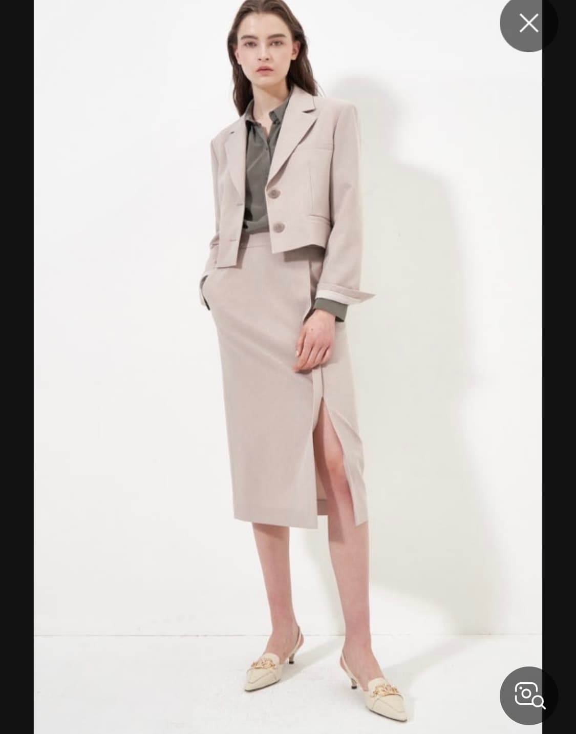 obzee 오브제 크롭 자켓 상품이미지1