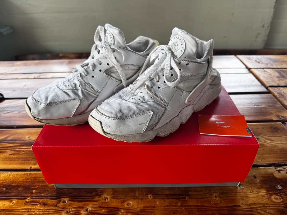 나이키 에어 허라치 화이트 NIKE Air Huarache White  상품이미지5