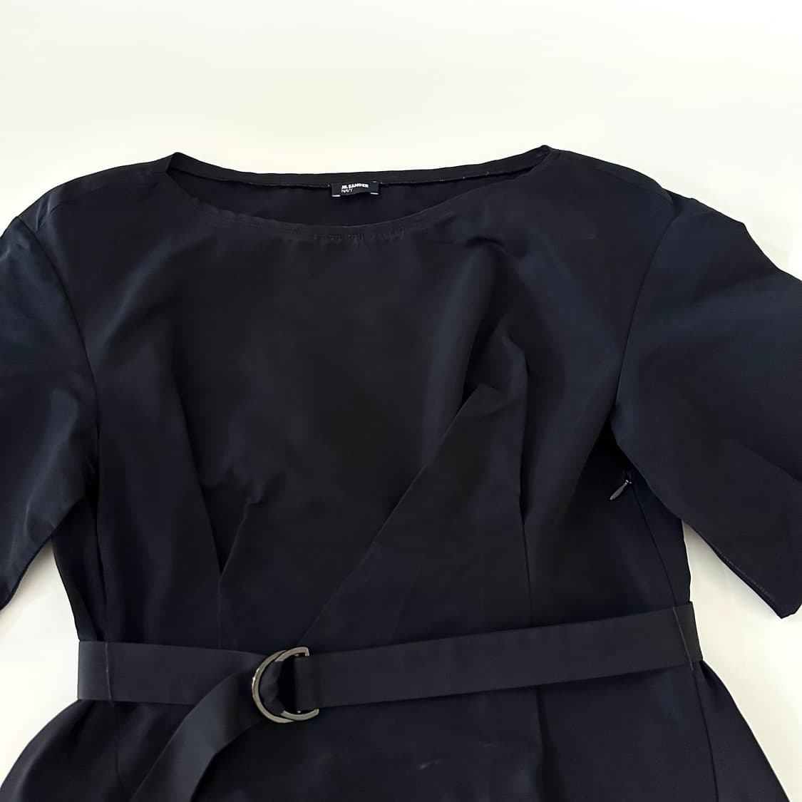 질샌더 네이비 jil sander navy 벨트 원피스 상품이미지3