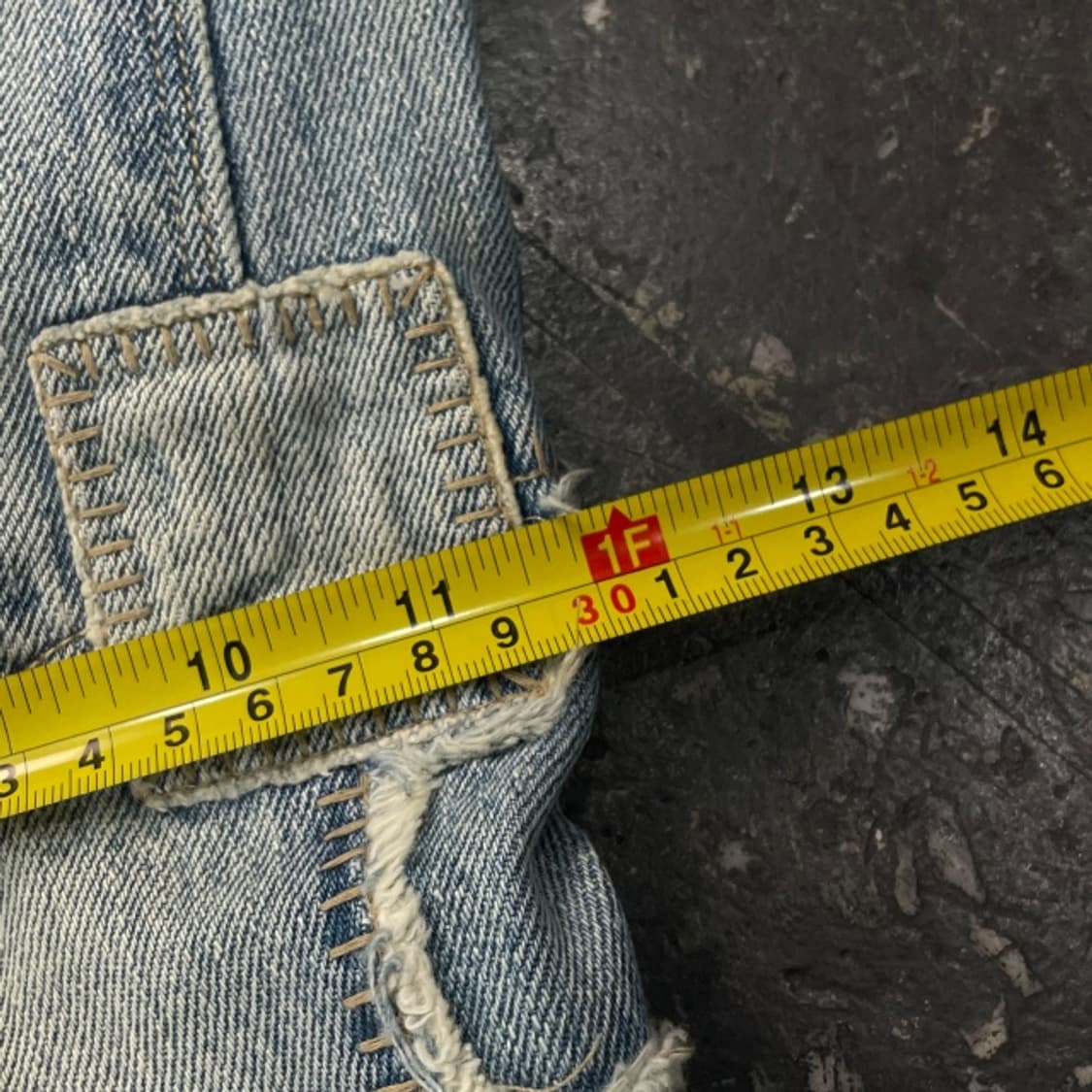 32 리바이스 엔지니어드 패치워크 청바지 상품이미지8