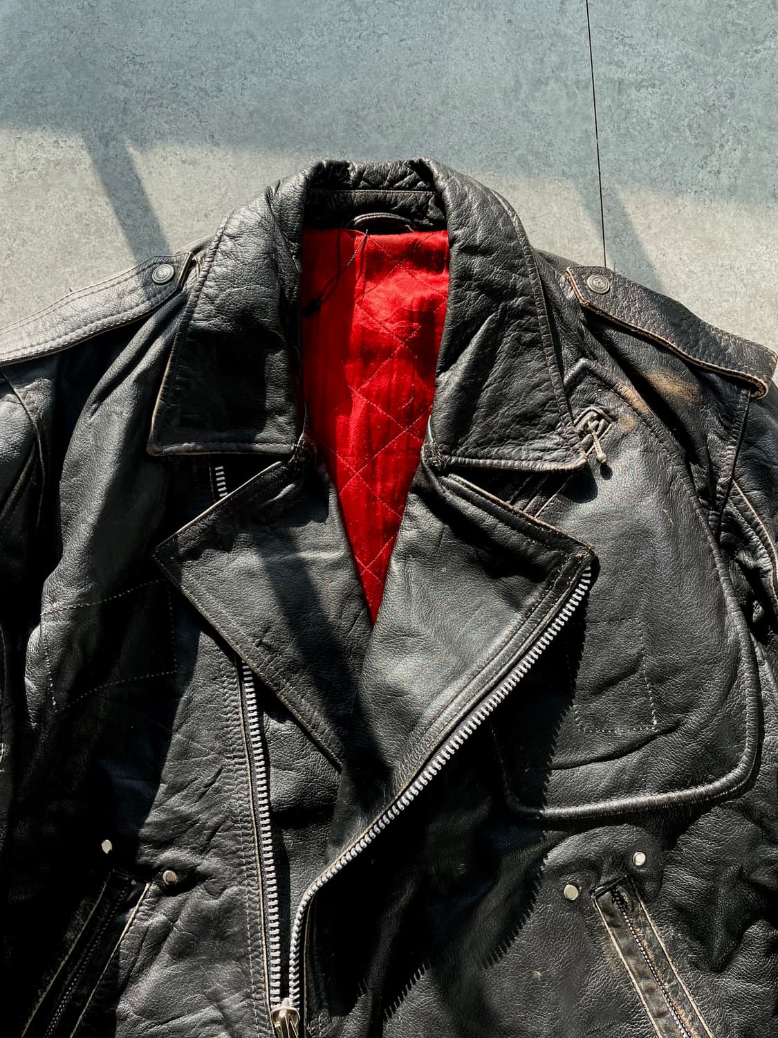 빈티지 오리엔탈 더블라이더자켓 상품이미지4