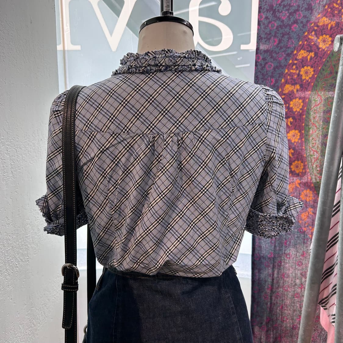 Burberry Blue Check Shirts 상품이미지6