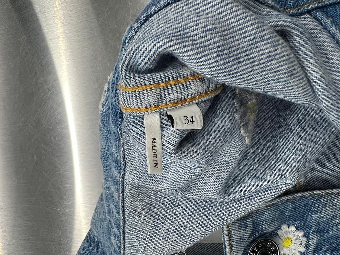 산드로 모니카 데이지 엠브로이드 데님 자켓 상품이미지8