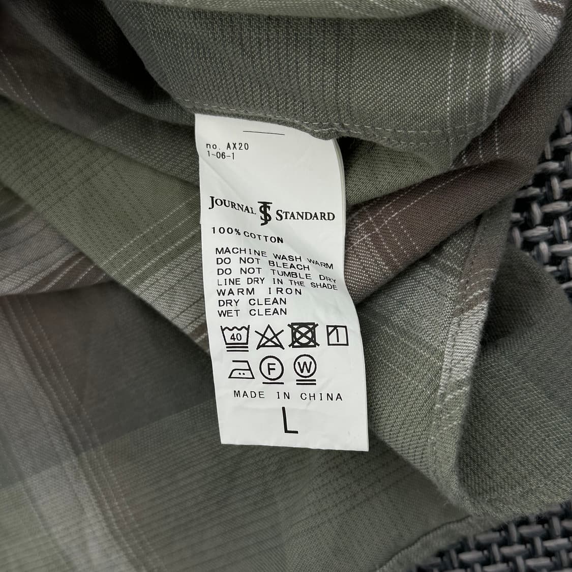 저널스탠다드 셔츠 (L) 상품이미지8