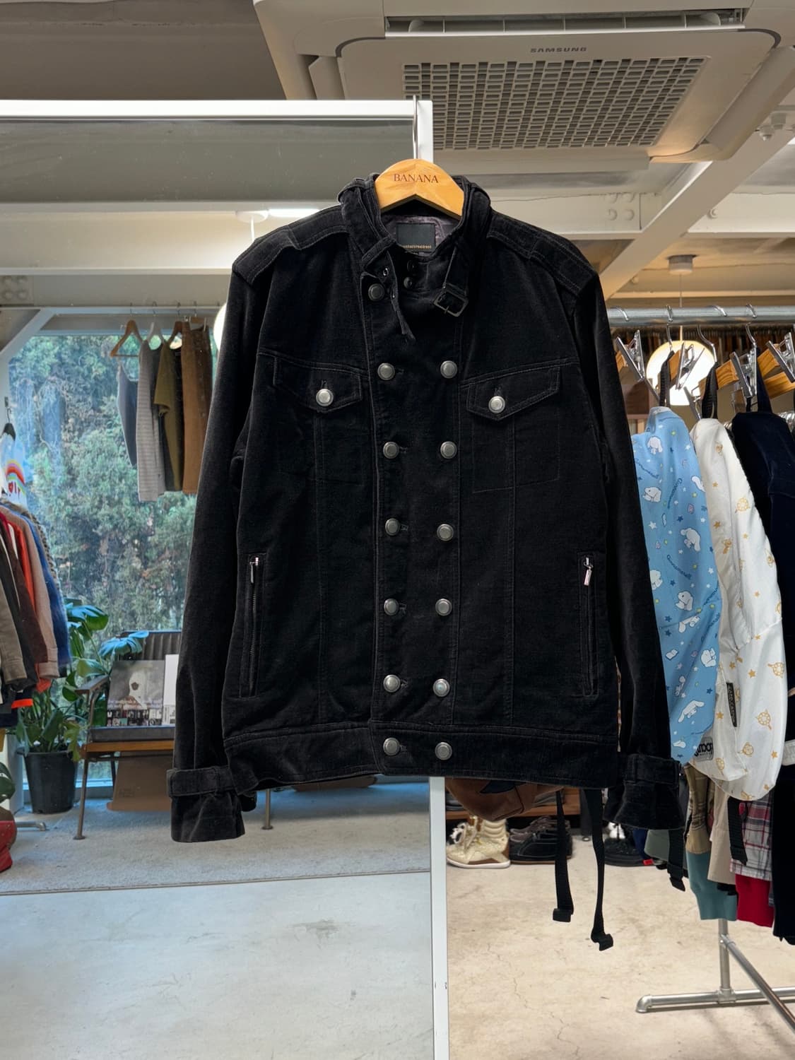 bareback/realdress 벨루어 나폴레옹 자켓 상품이미지3