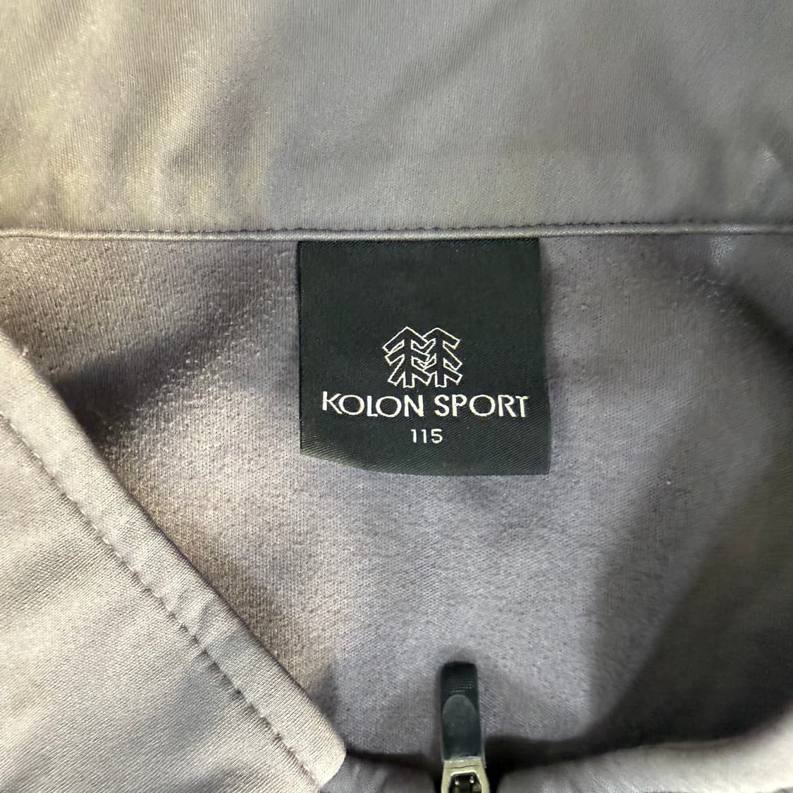 115 코오롱 반집업 긴팔 티셔츠0210T 상품이미지3