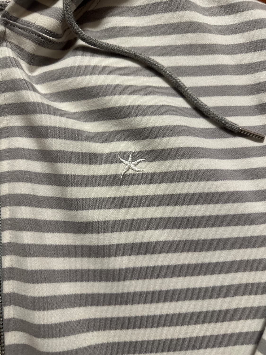 더콜디스트모먼트 후드집업 TCM stripe hooded zip-up 상품이미지3