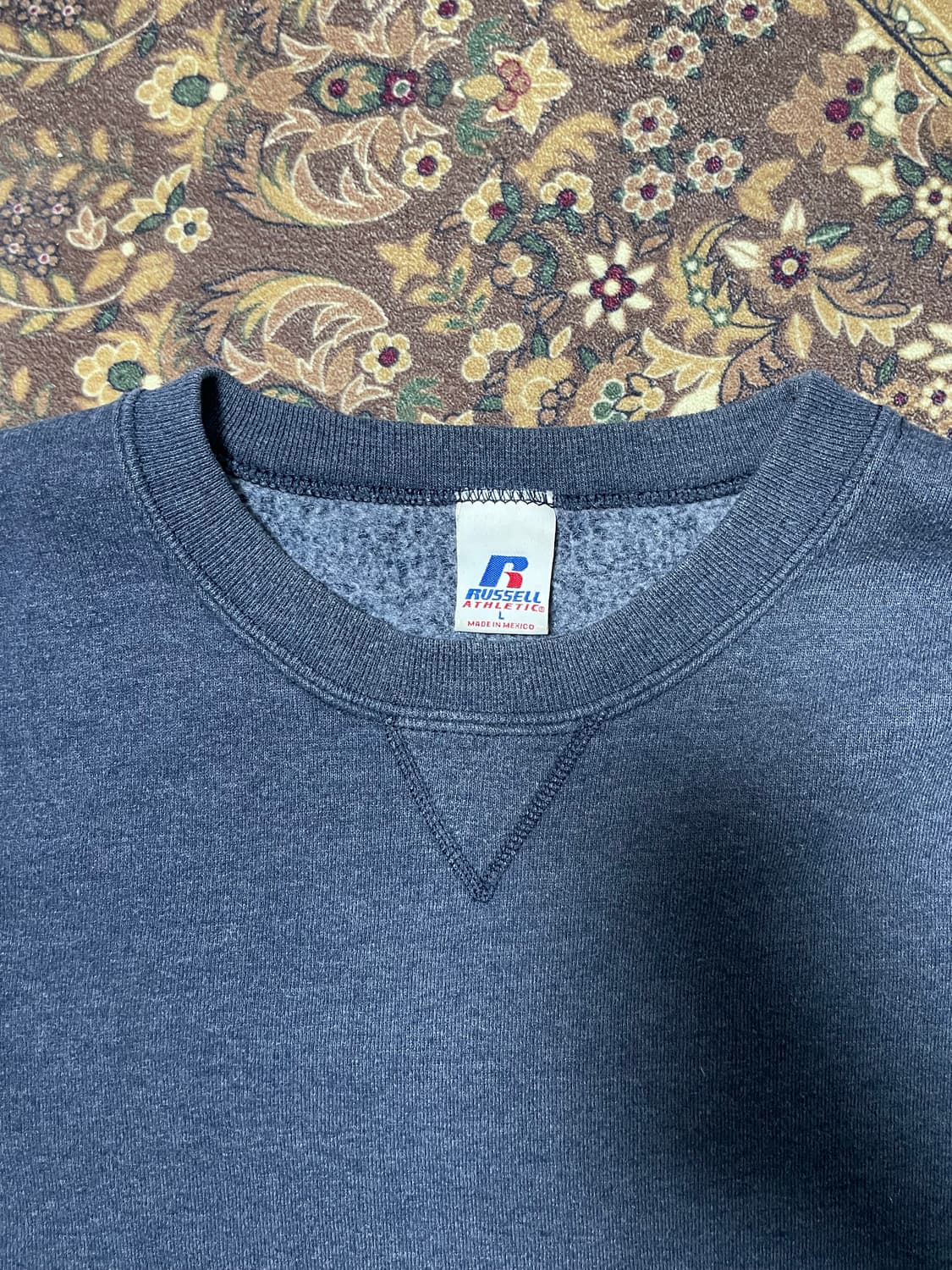 90s russell sweatshirts 딥블루  상품이미지5