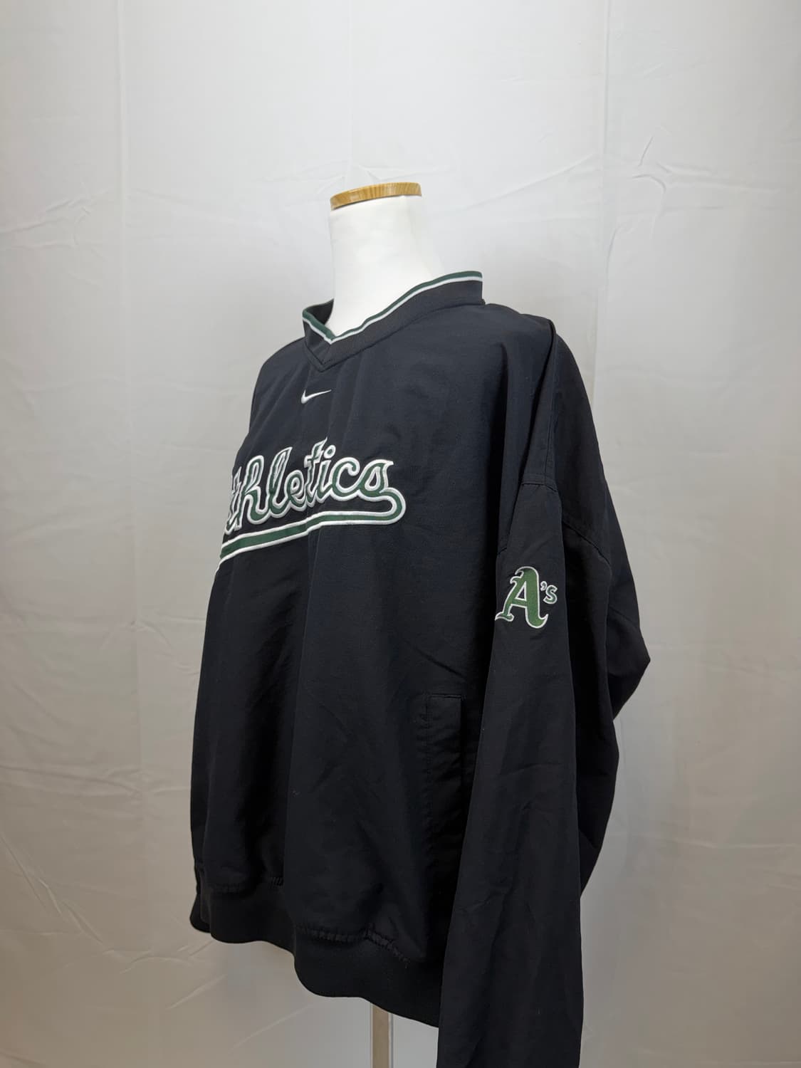 Nike]나이키 웜업 오클랜드 애슬레틱스 웜업 L 바람막이 상품이미지7