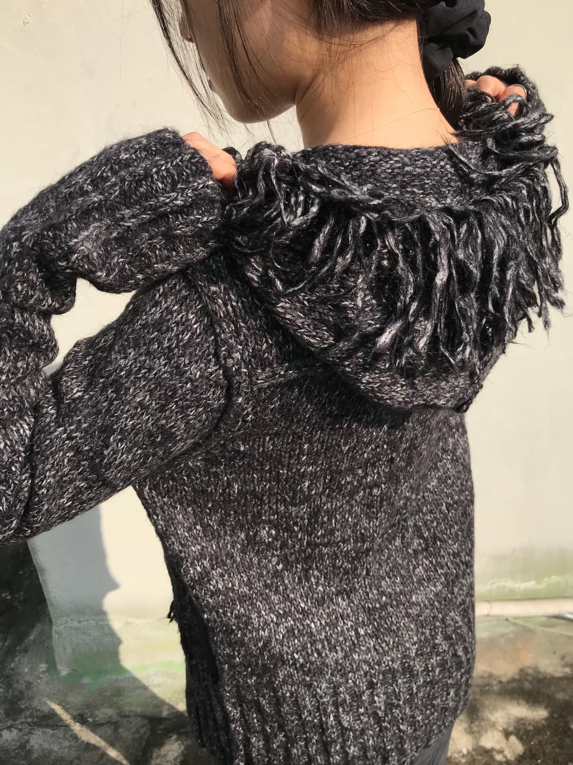 윈터 프린지 니트 상품이미지3