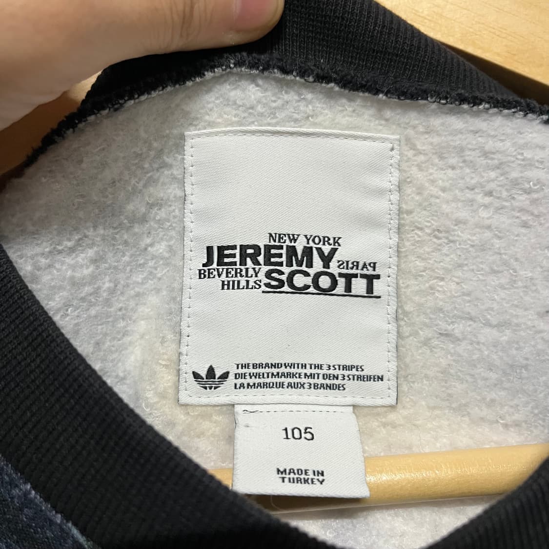 아디다스 × 제레미스캇 콜라보 맨투맨 XL 상품이미지5