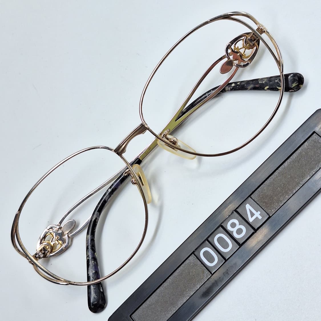 90s 일본 빈티지/란셀 LANCEL L-3225 순수 티타늄 안경테 상품이미지1