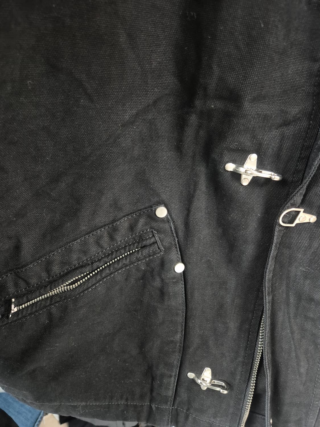 블랙  자켓 M95사이즈 새상품 상품이미지7