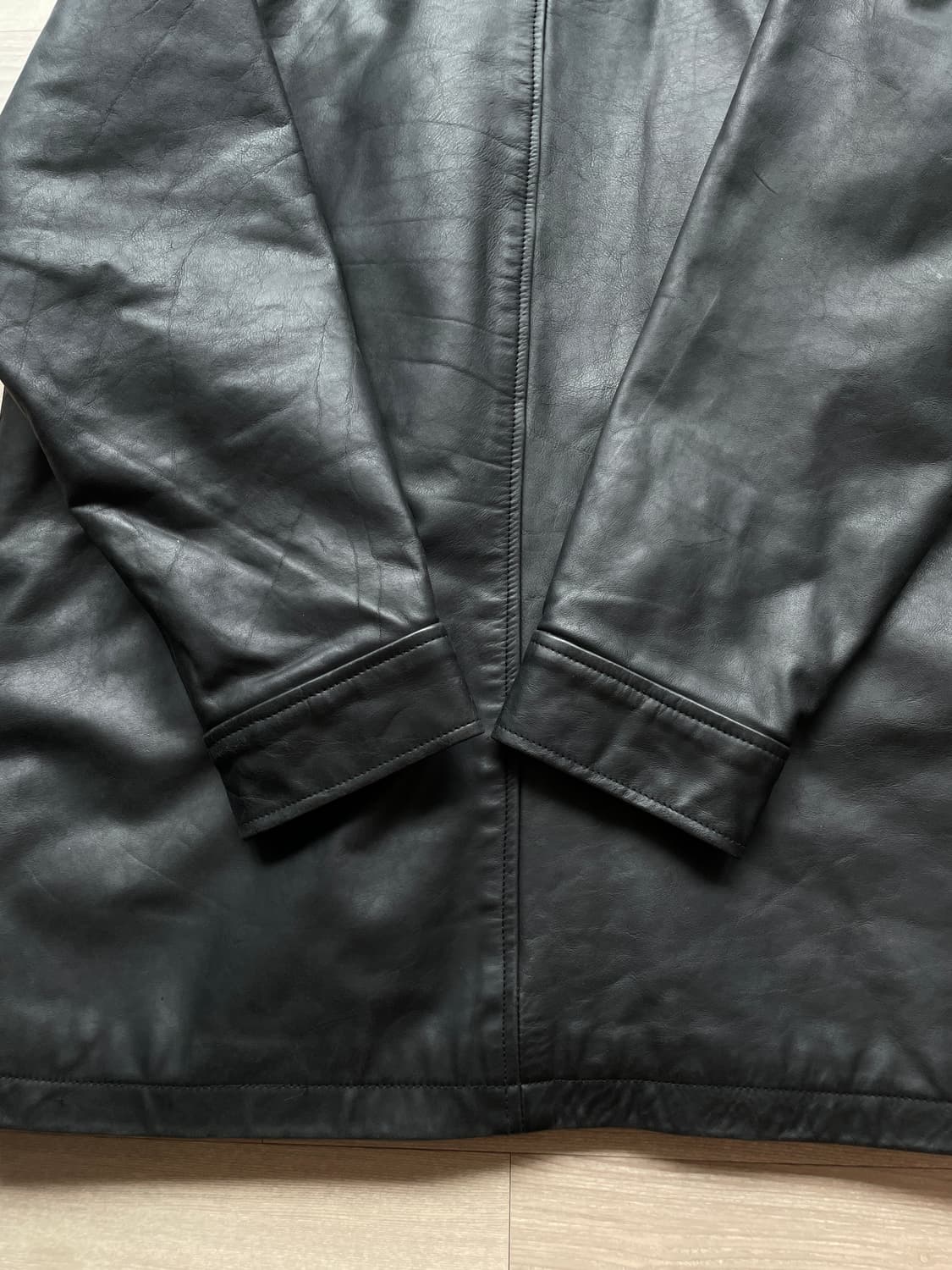 90s 올드갭 레더 카코트 gap carcoat 상품이미지7