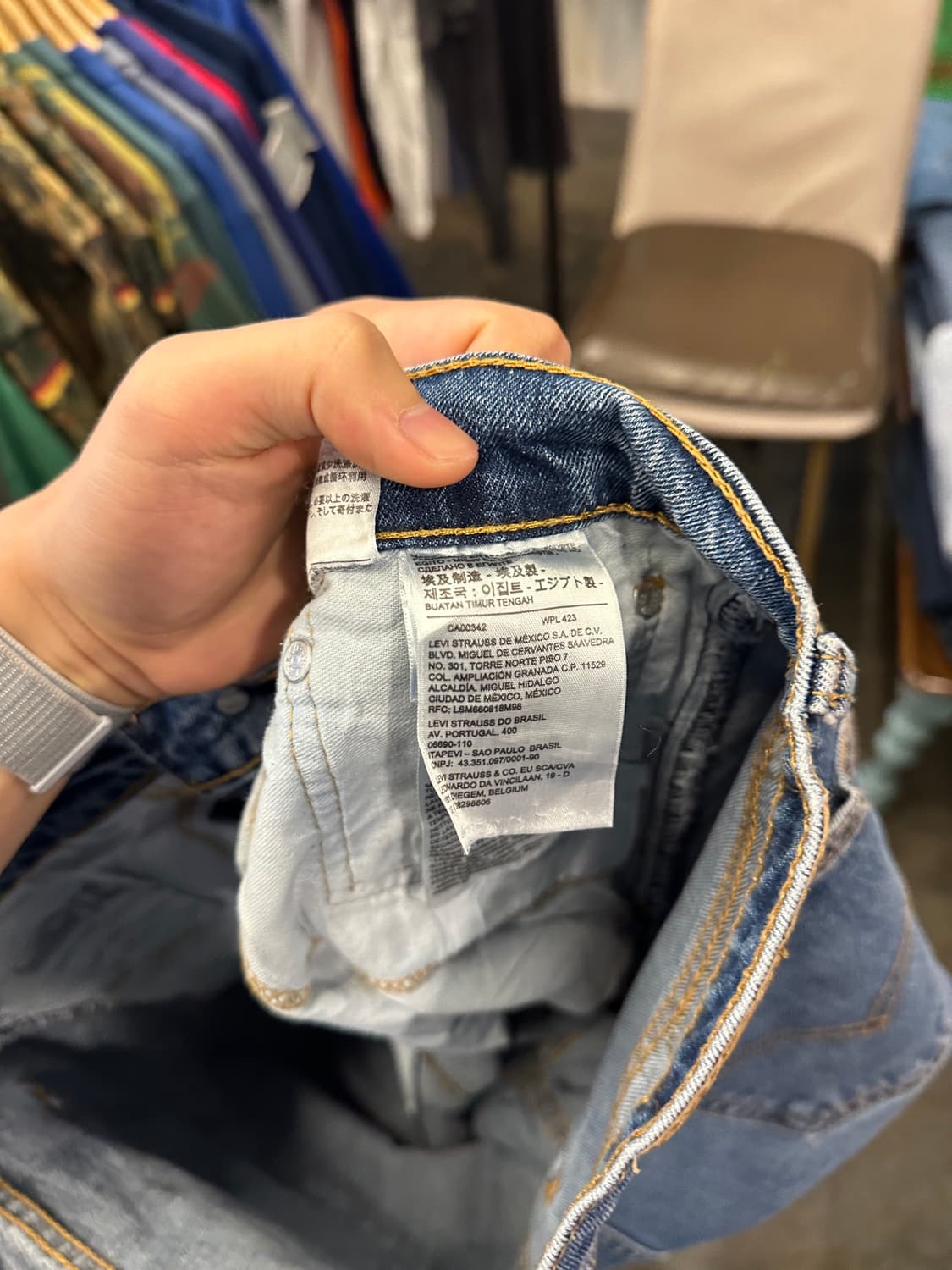 Levis 리바이스 505 W36 L34 상품이미지3