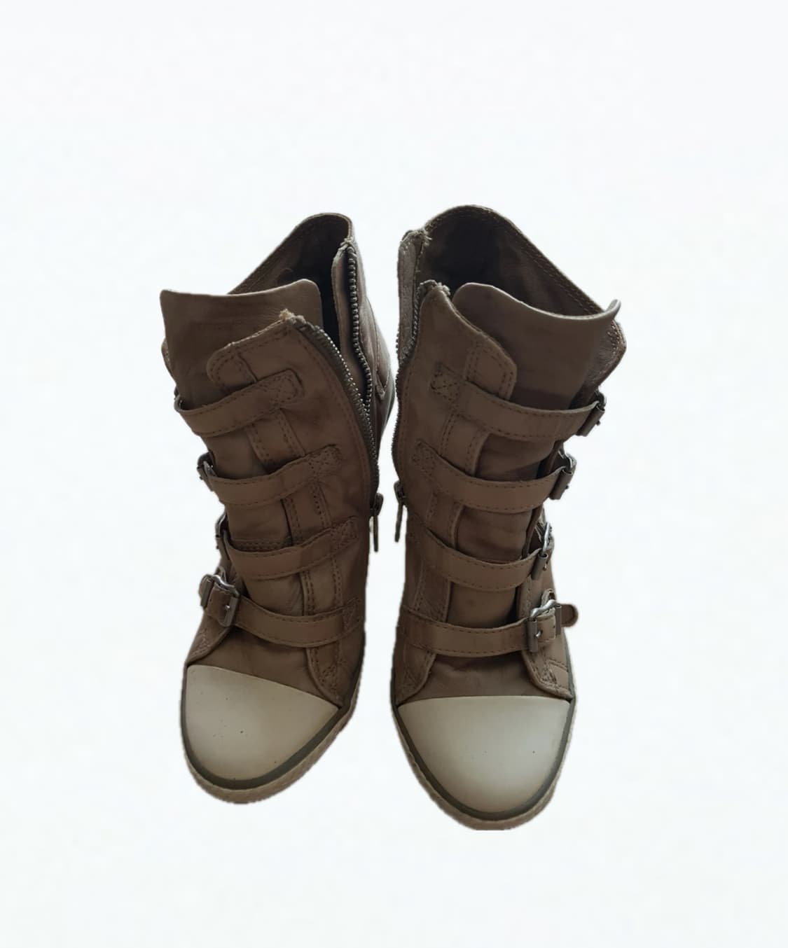 Ash 아쉬 텔마 웨지힐 스니커즈 37 베이지 상품이미지1