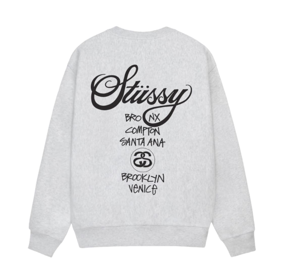 스투시 월드투어 맨투맨 상품이미지2